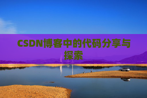 CSDN博客中的代码分享与探索
